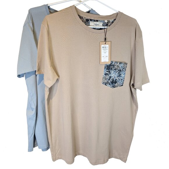 Two Produkt Men’s 100% Cotton Contrast Pocket T-Shirts Size XL - Picture 1 of 8